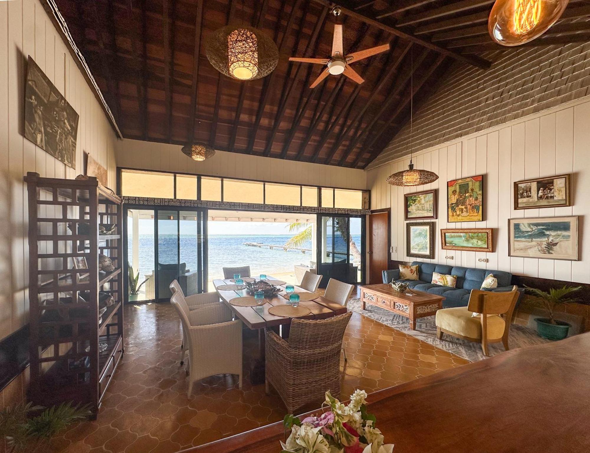 Chez Jay Moorea Beach House Villa Maharepa  Eksteriør billede